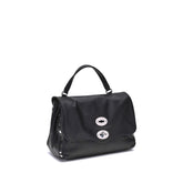Zanellato Black Calf Leather Bos Taurus Handbag